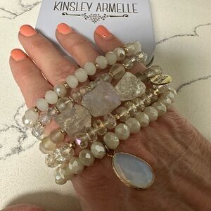 Kinsley Armelle bracelet set of 5